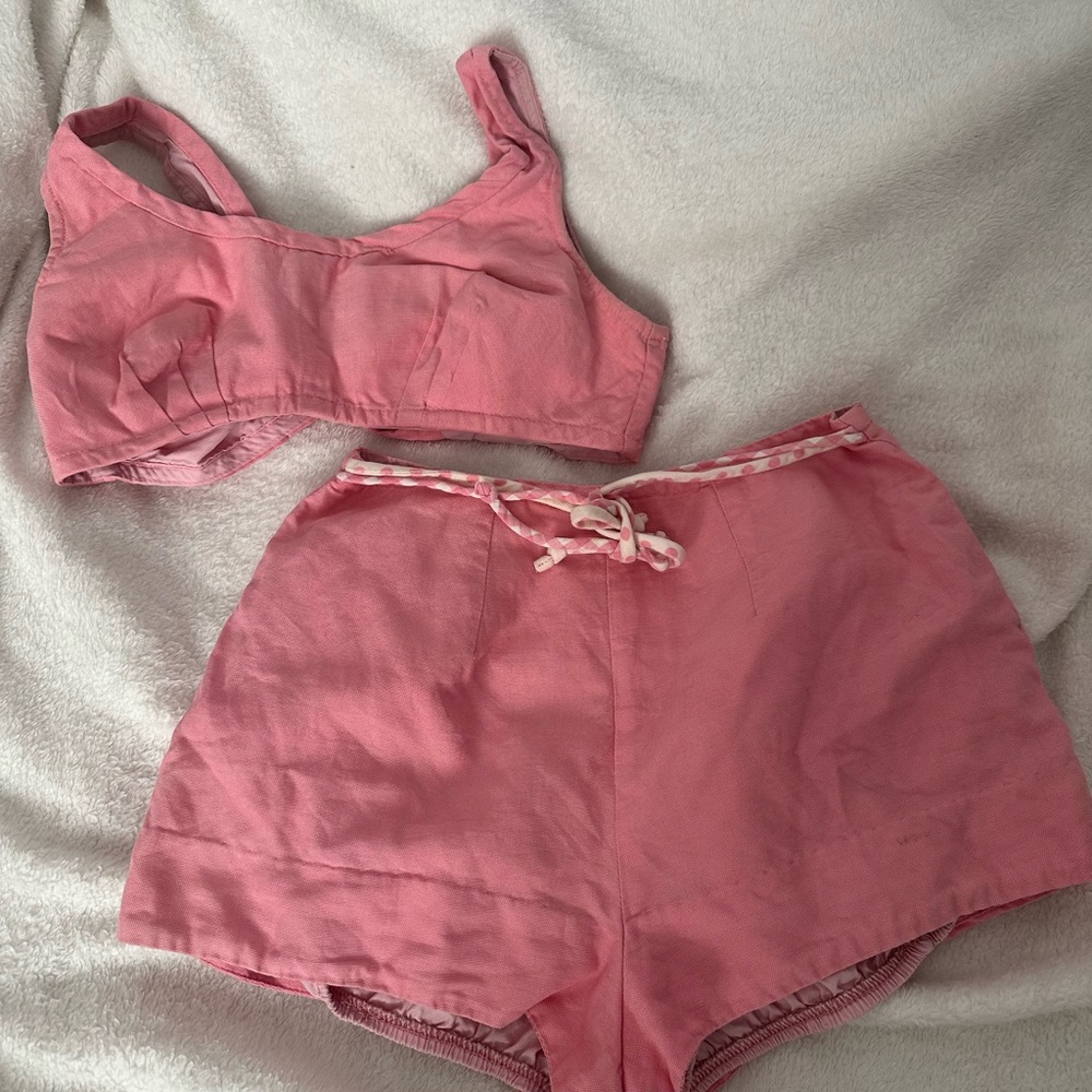 Pink Women's Intimates Set